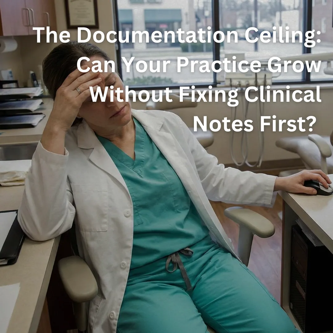 The Documentation Ceiling: Can Your Practice Grow Without Fixing Clinical Notes First?