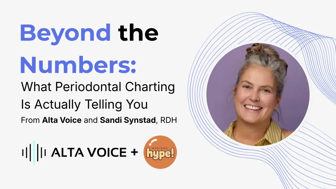 Sandi Synstad, RDH — Beyond the Numbers: What Periodontal Charting Is Actually Telling You