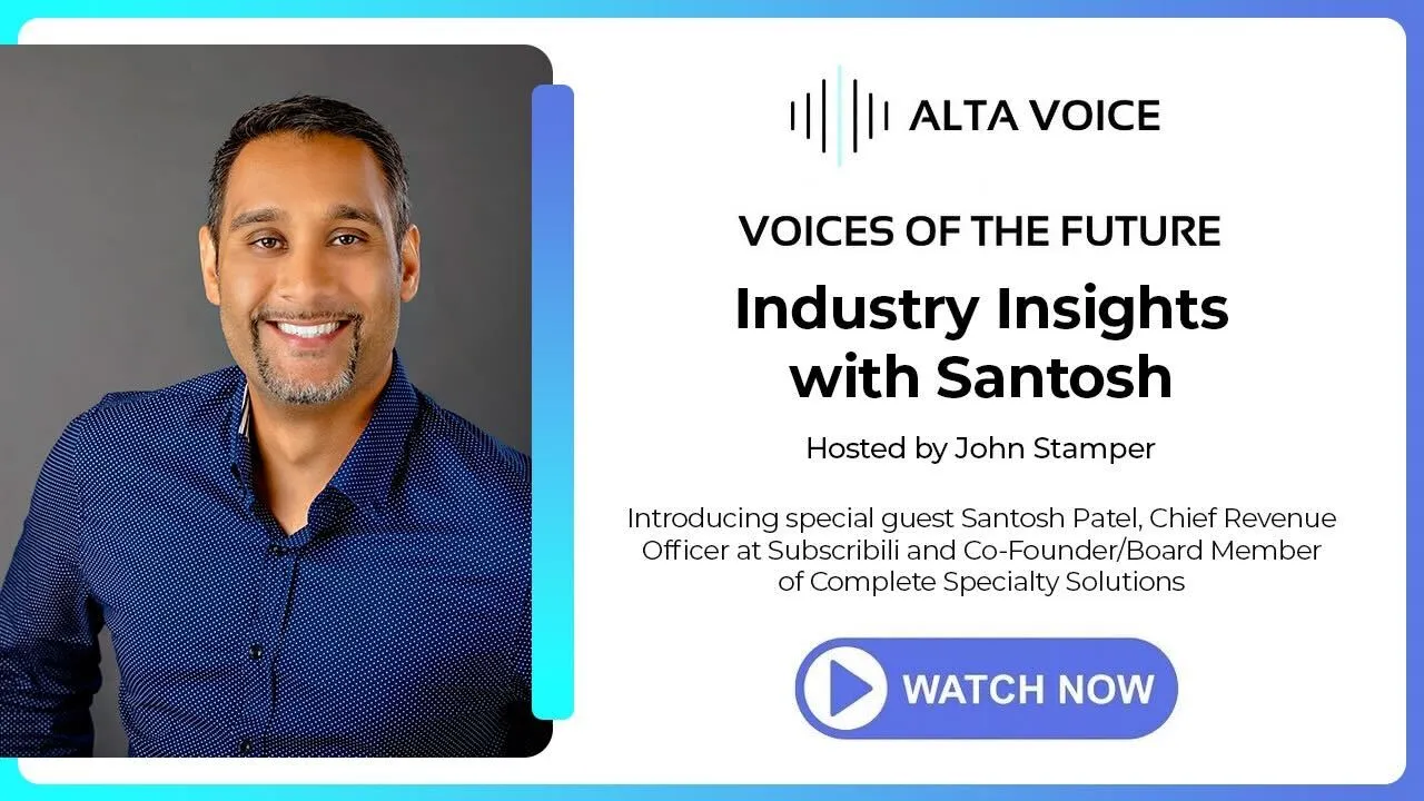 Santosh Patel — Alta Learning Series Episode 5